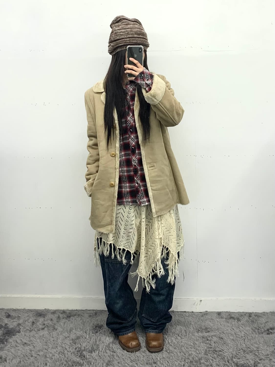 재패니즈 스웨이드 코트 상품이미지2