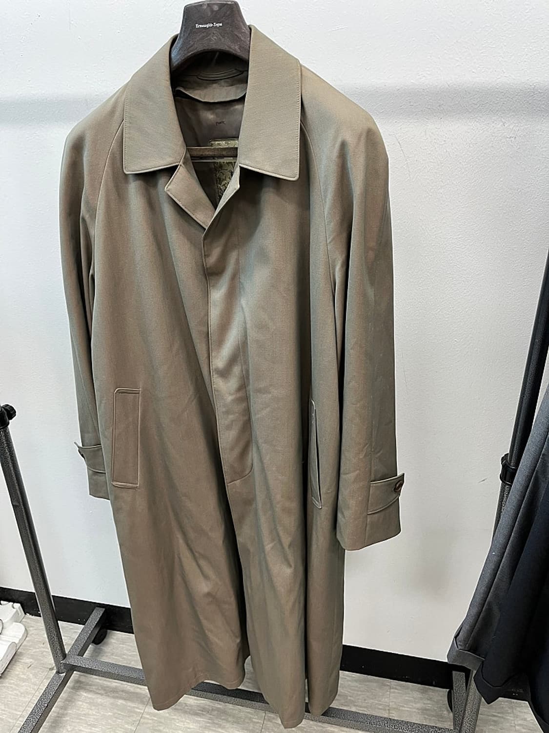 110) 입생로랑 캐시미어 내피 롱코트  상품이미지1