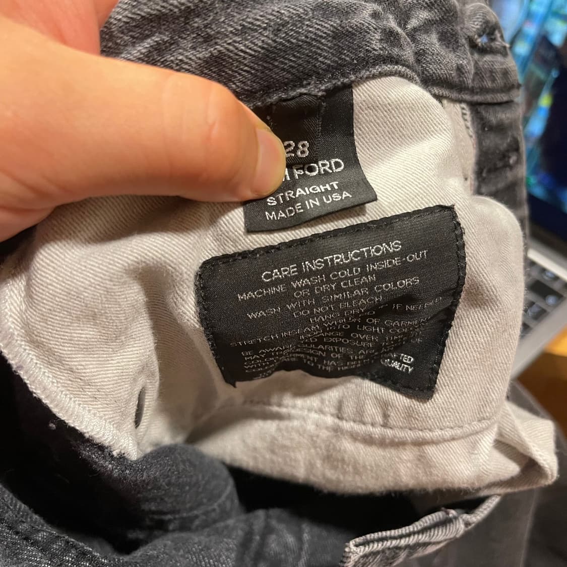 톰포드 스트레이트 레그 진 판매 합니다(청바지) 상품이미지3