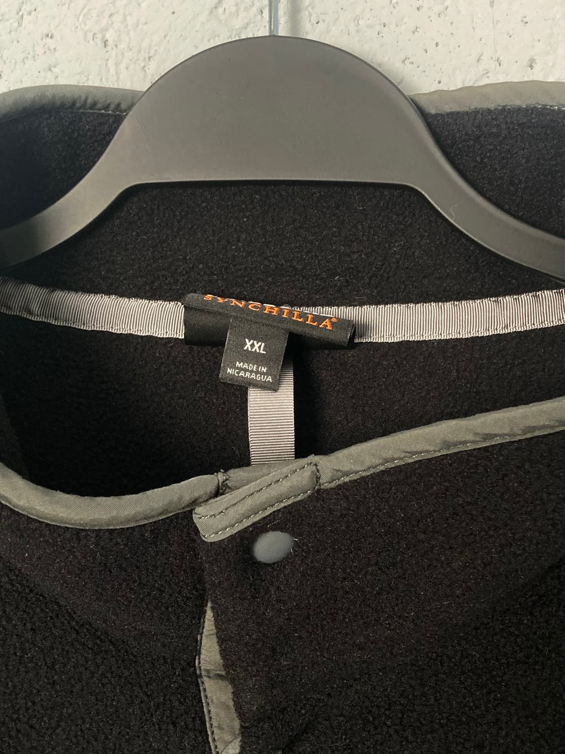 파타고니아 신칠라 풀오버 블랙/그레이 (XXL) 새상품급 상품이미지3