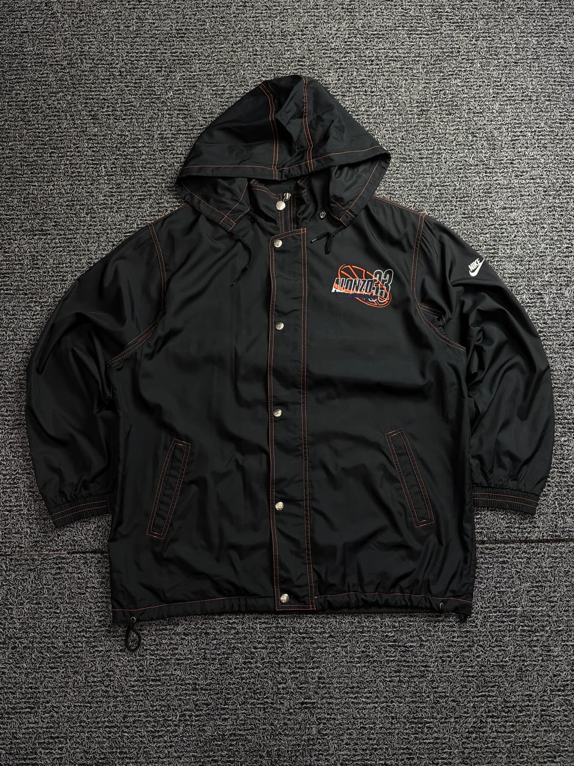 90s 나이키 올드스쿨 알론조 모닝 박시핏 바람막이 1548 상품이미지2