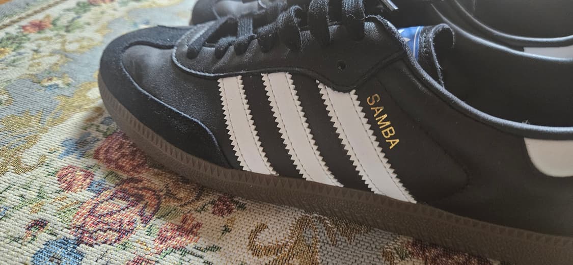 아디다스 삼바 OG 블랙 화이트 검 상품이미지5