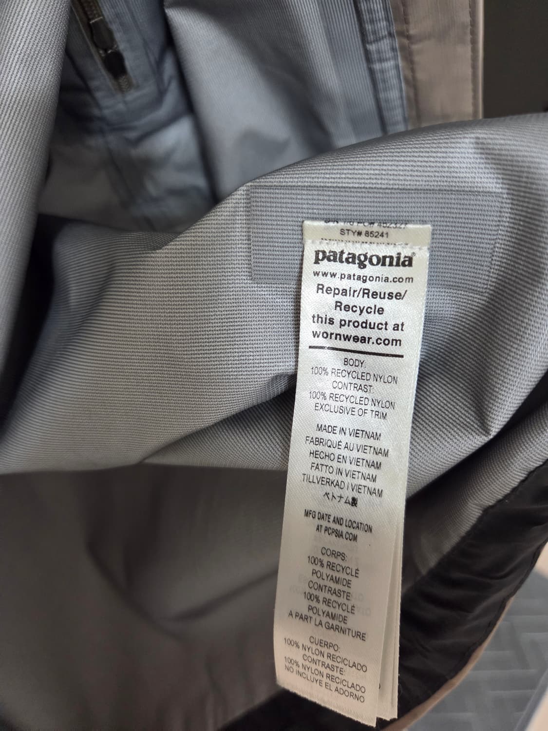 파타고니아 토렌쉘 3L  남성 S 사이즈 상품이미지4