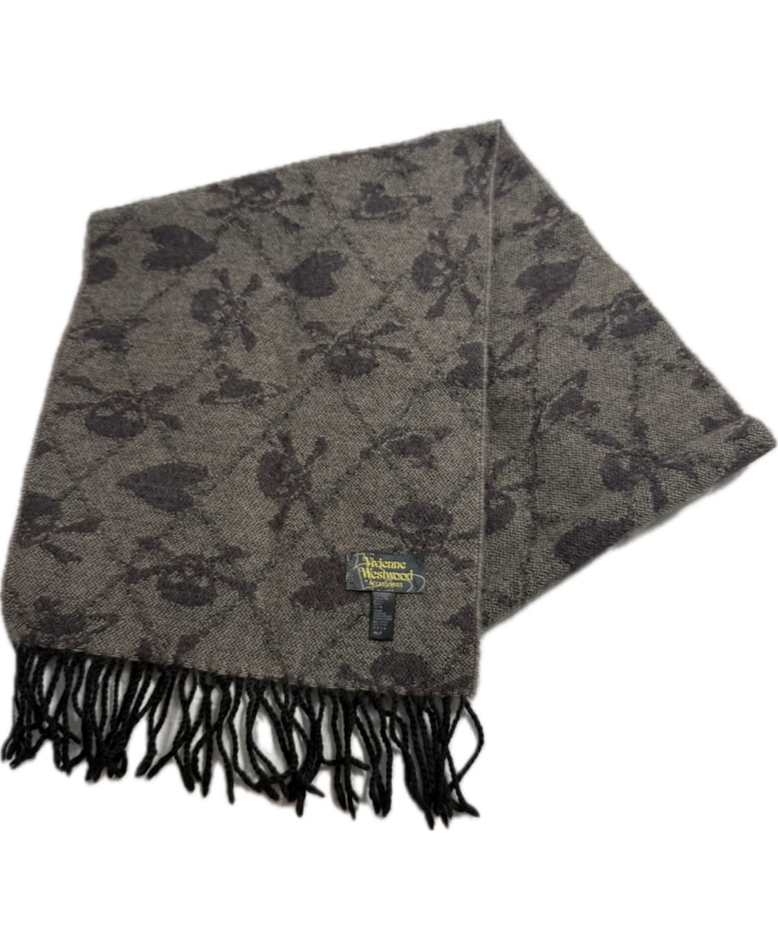 비비안 웨스트우드 스컬 앤 하트 머플러 목도리 상품이미지1