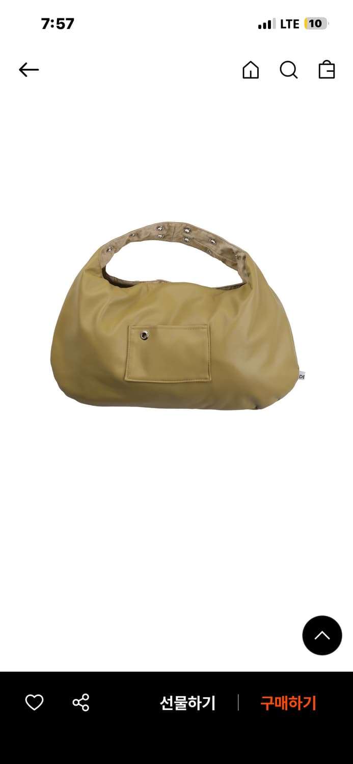 뎁크 아일렛 레더백 버터 상품이미지2