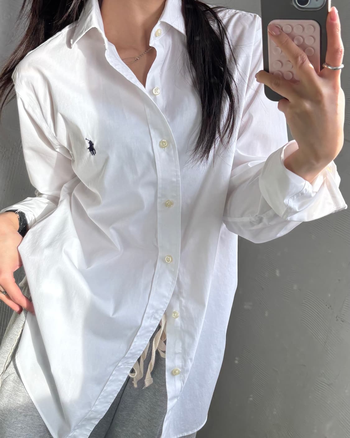 Polo 폴로 랄프로렌 신형 화이트컬러 셔츠 상품이미지2