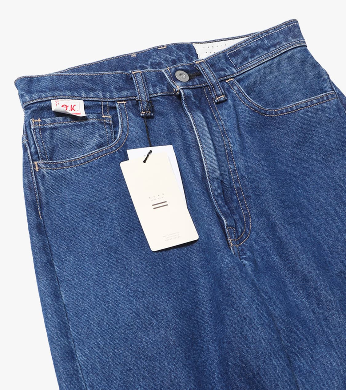 KURO - PRESTON WESTERN DENIM PANTS 상품이미지2