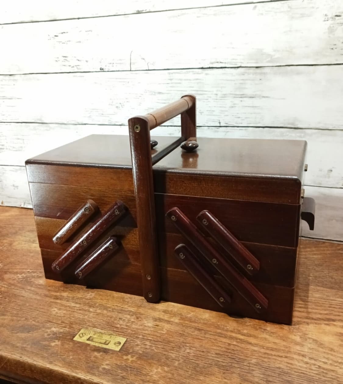 슈케어박스 원목 보관함 3단 상품이미지1