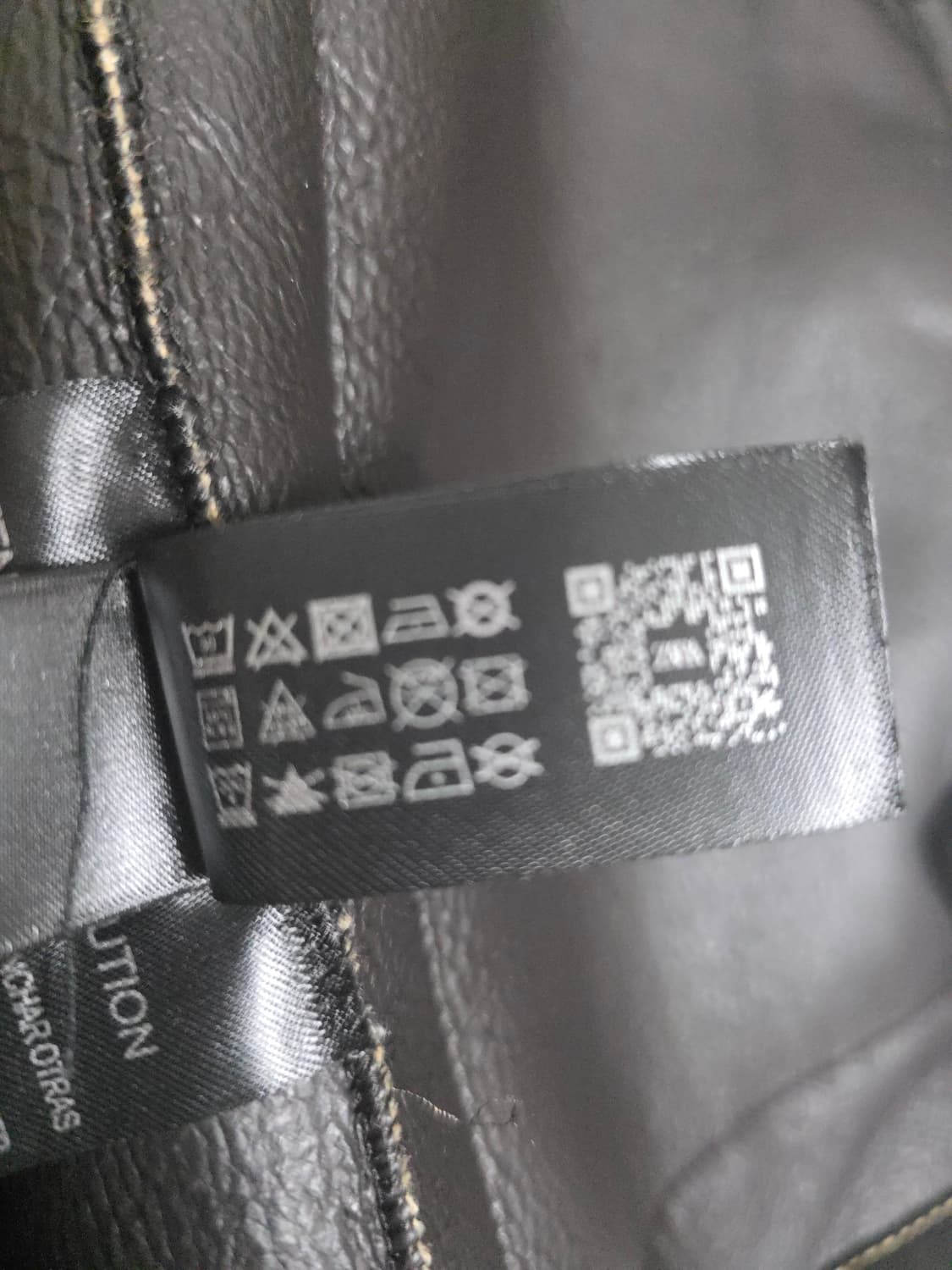 ZARA 자라 에코 시어링 무스탕 자켓 베이지 M 상품이미지9