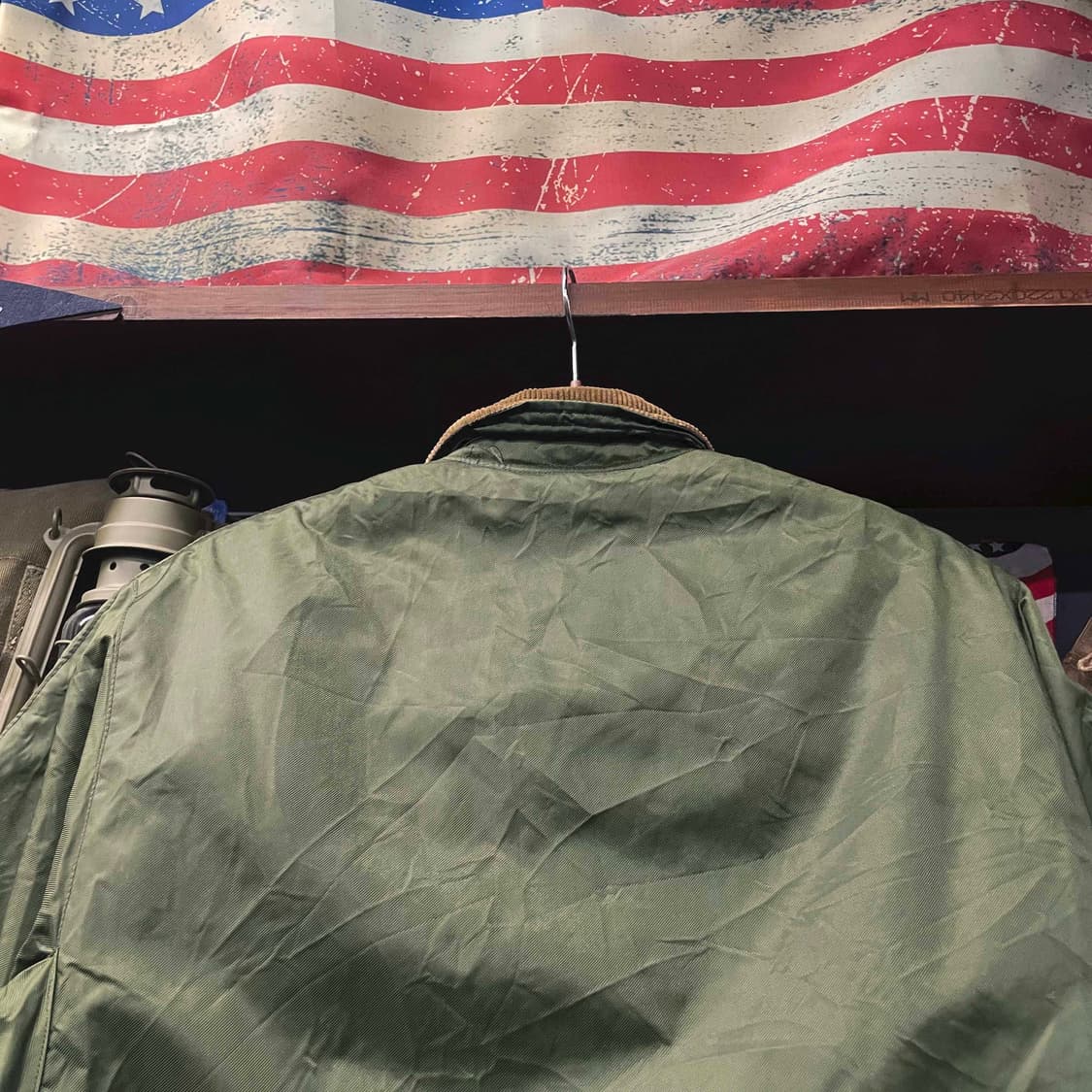 80s 오리지널 U.S NAVY 익스트림 A-1덱 자켓 밀리터리 N510 상품이미지4