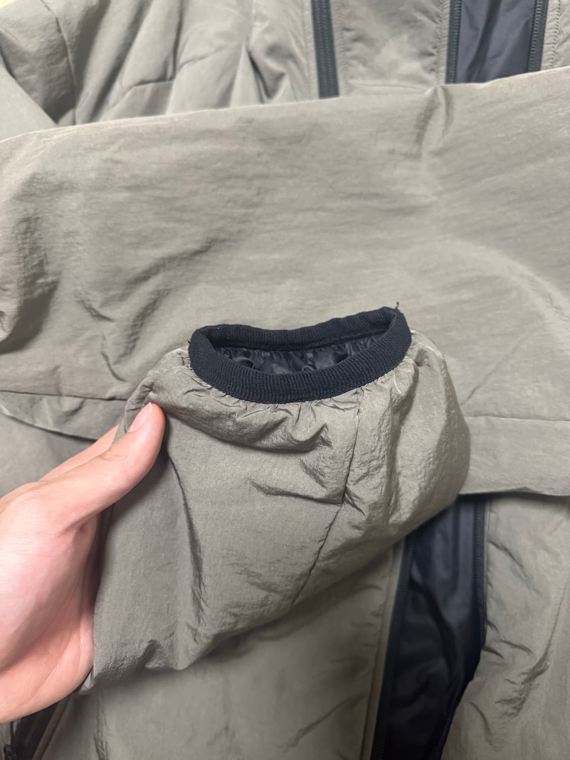 [2] 모이프 23aw 더블집 파카 스톤 상품이미지8