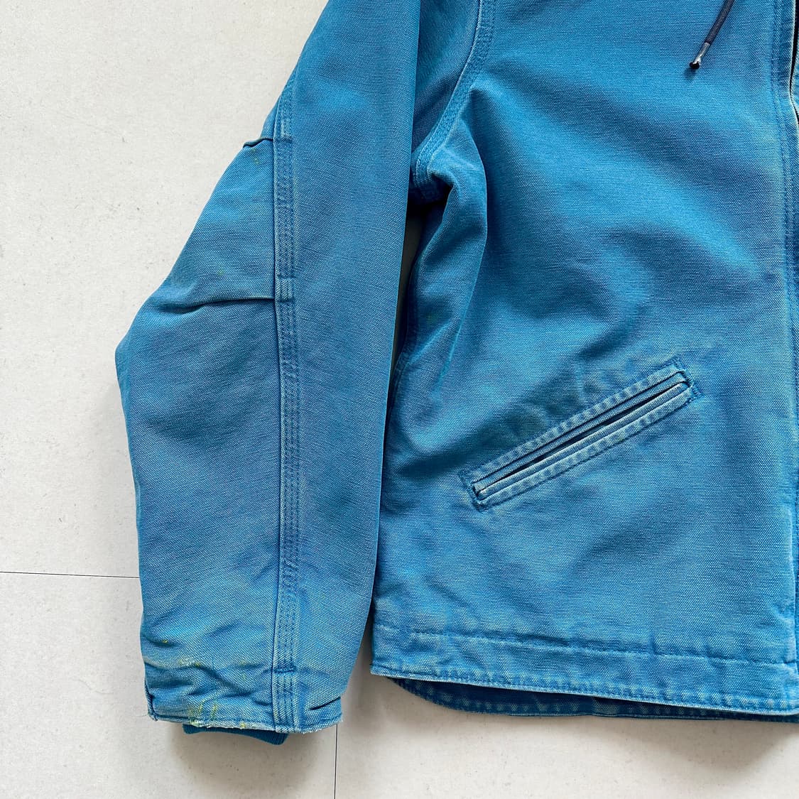 칼하트 J141 토파즈블루 쉐르파 시에라 덕액티브 자켓 상품이미지4