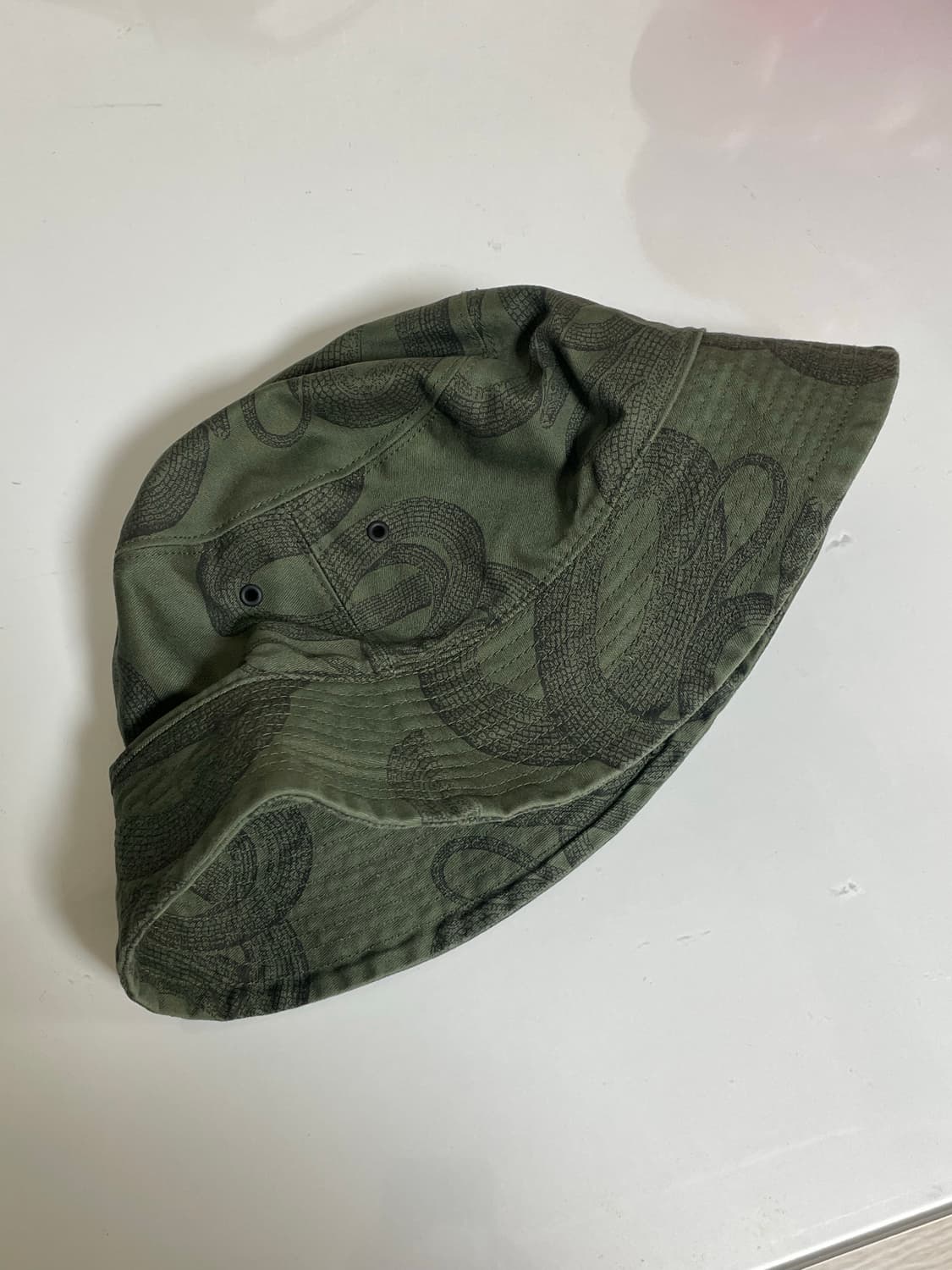 히스테릭 글래머 스네이크 패턴 버킷햇 상품이미지2