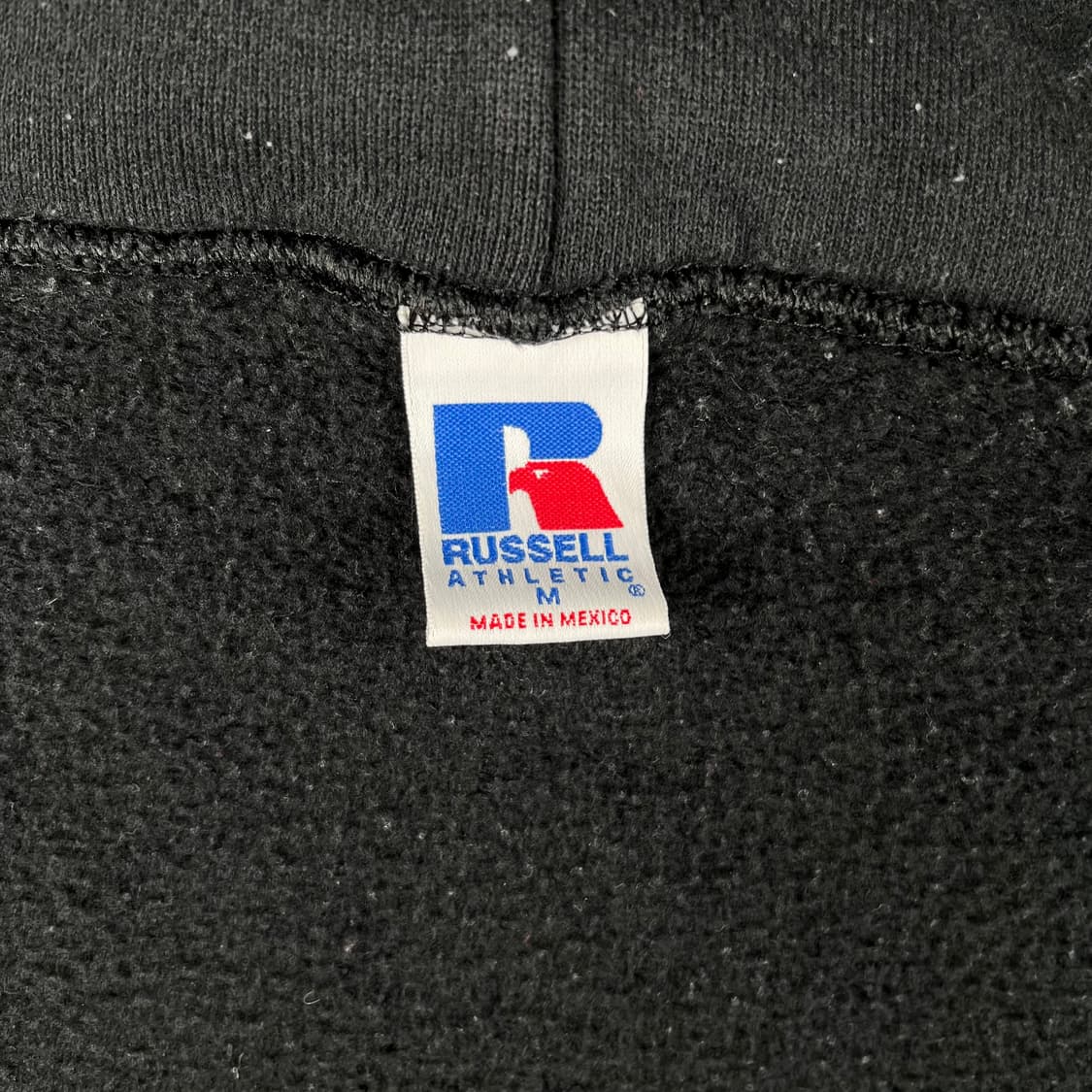 빈티지 러셀 애슬레틱 블랙 후드집업 상품이미지4