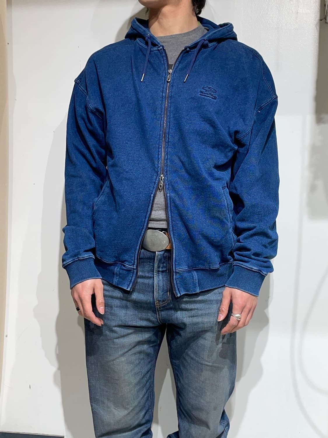 travel 피그먼트 워싱 투웨이 후드집업  상품이미지2