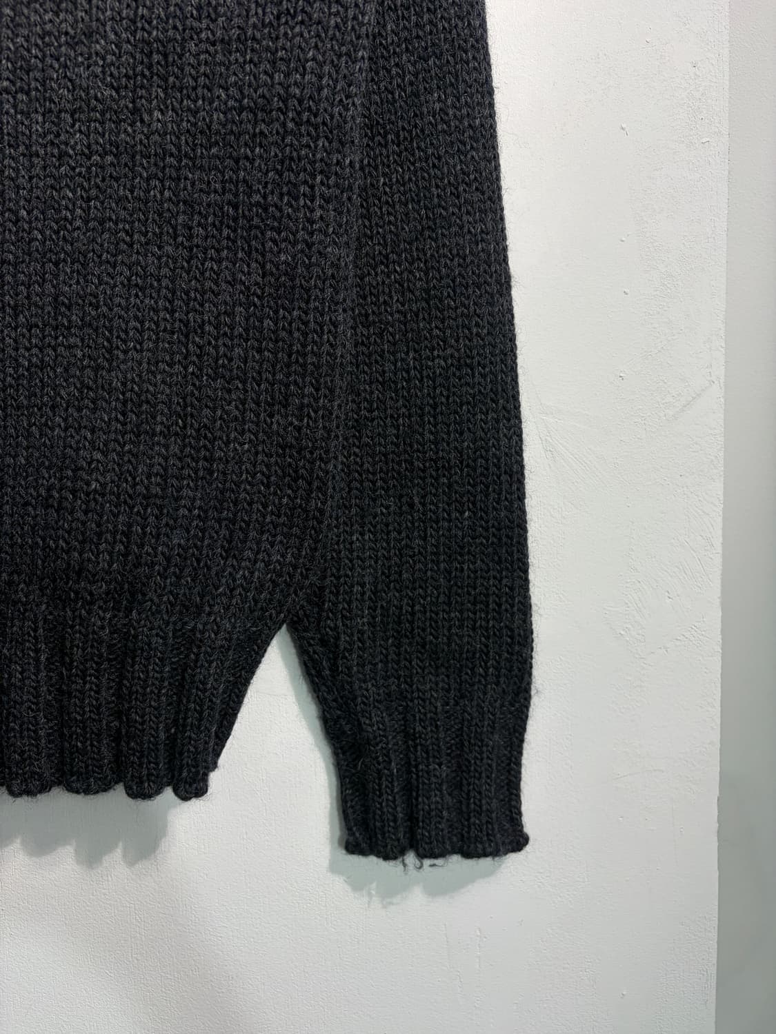 [M] wool 100% 울 100% 브이넥 니트   상품이미지10