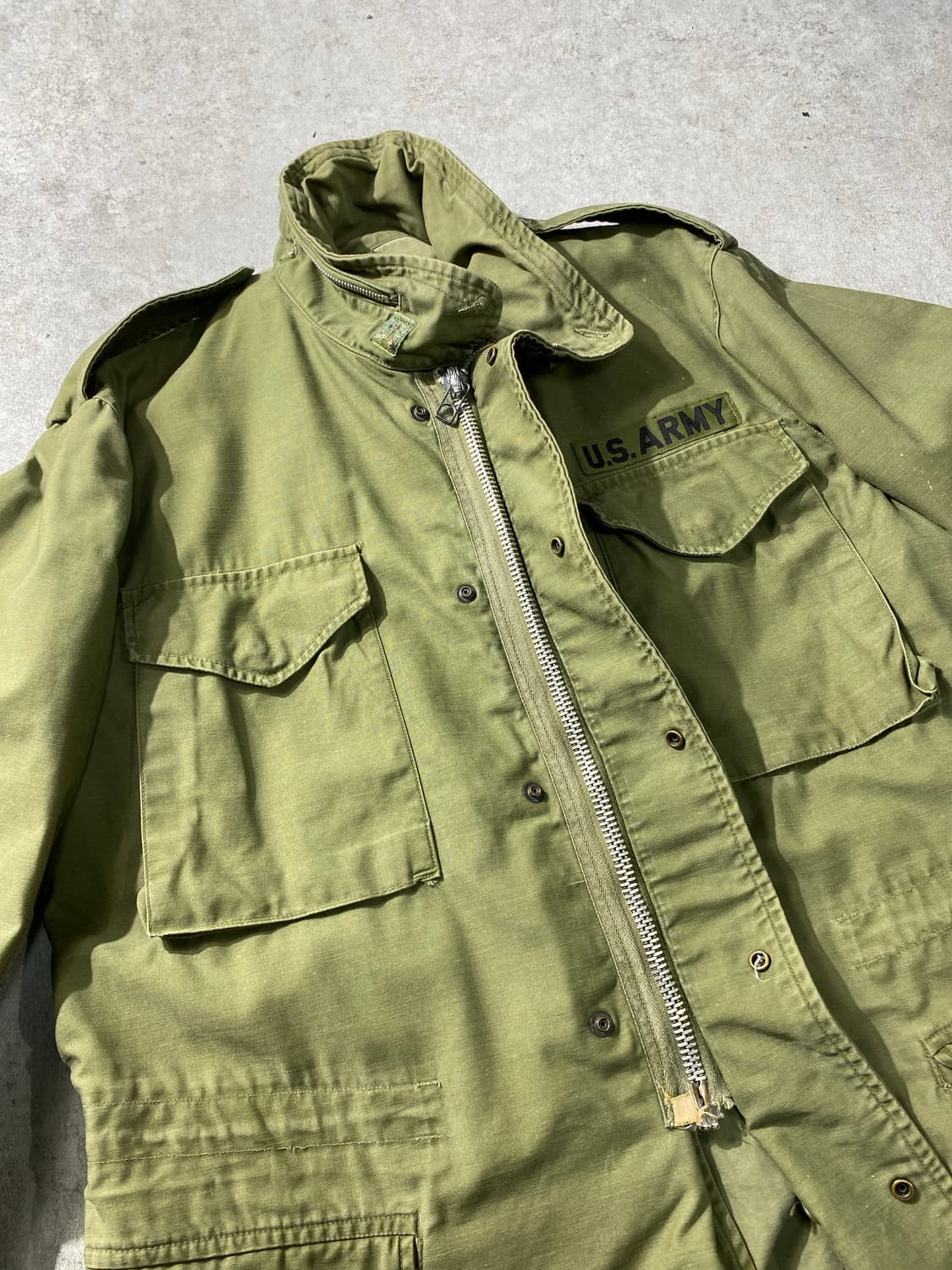 [L-XL] 6-70s U.S.ARMY 미군 오리지널 M65 필드자켓 상품이미지5