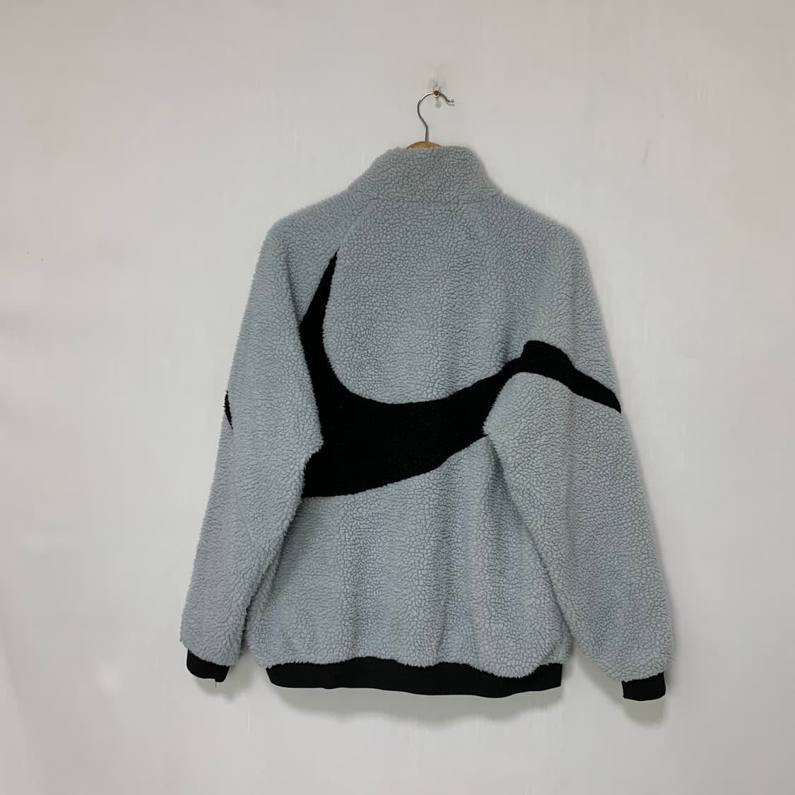 나이키 빈티지 빅 로고 후리스 플리스 자켓 스카이블루 남녀공용 상품이미지6
