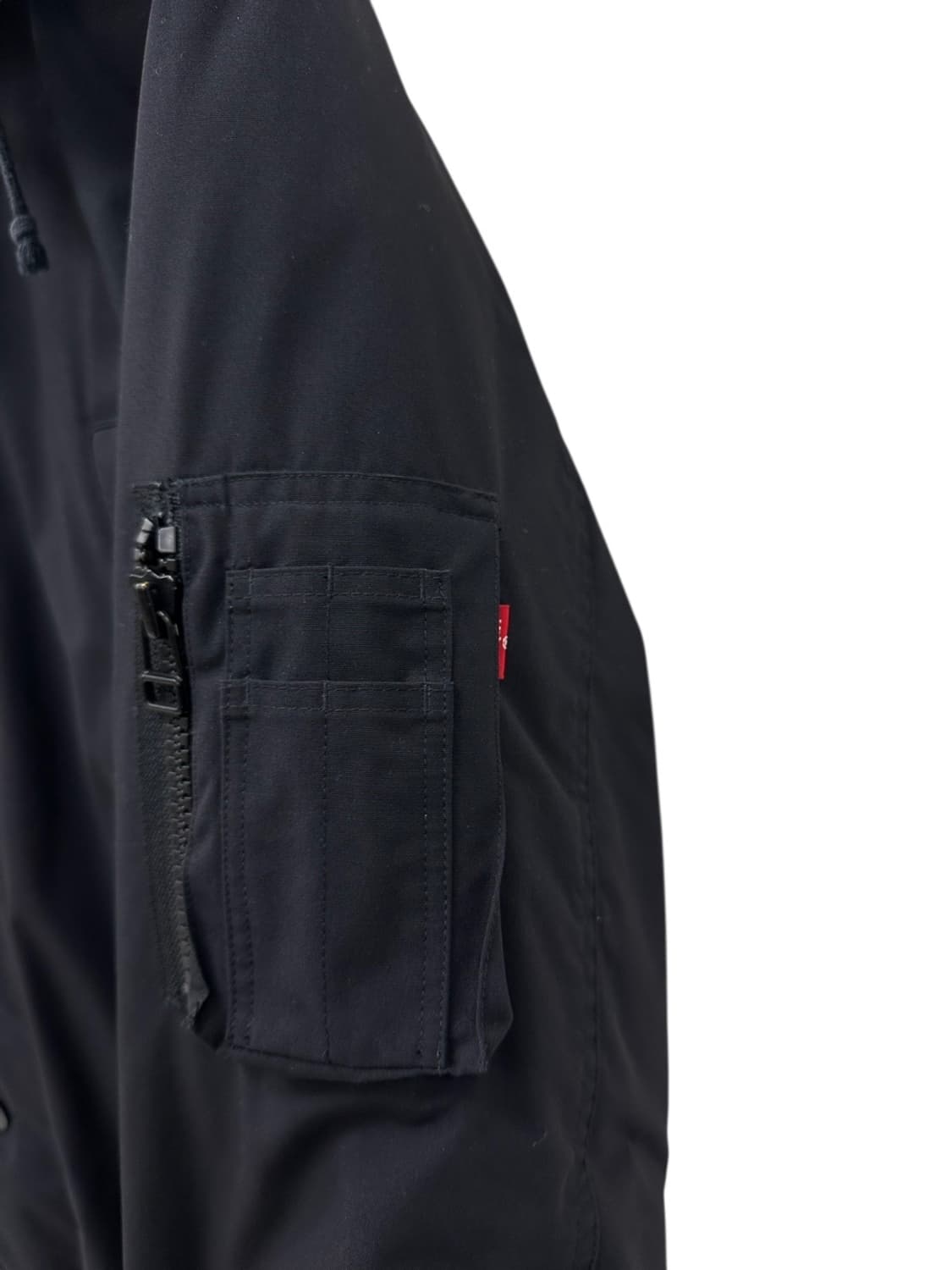 리바이스 덕다운 카라코람 야상패딩 블랙 (L) 상품이미지4