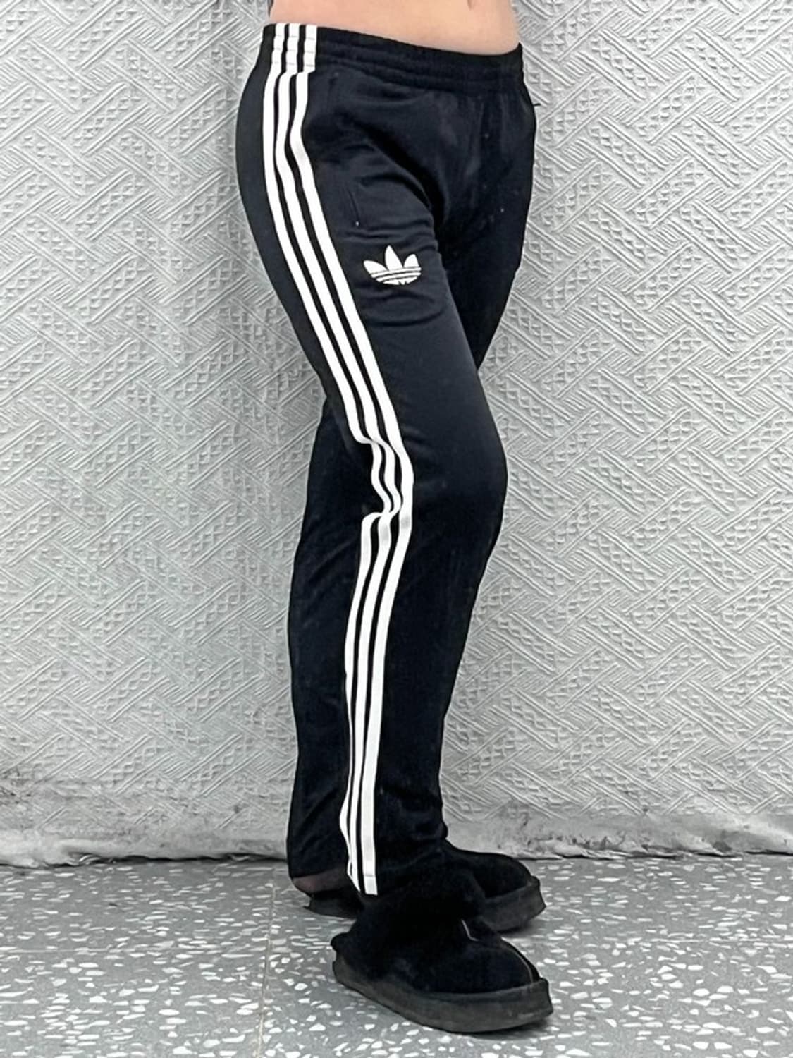 아디다스 파이어버드 검흰 트랙팬츠 XS C08034 상품이미지2