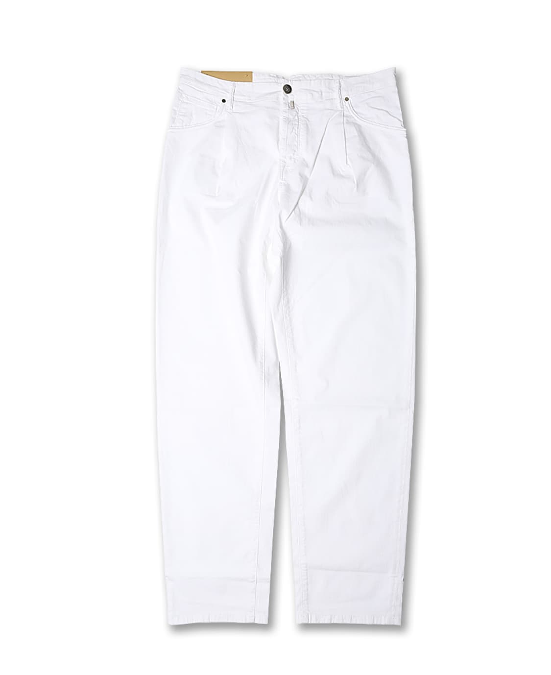 인코텍스 [Incotex] 35 블루 디비전 화이트 테이퍼드 핏 팬츠 상품이미지2