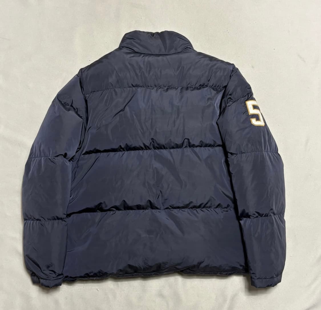 폴로 네이비 자수 패딩  상품이미지2