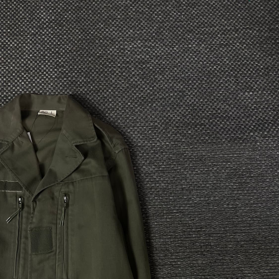 빈티지 밀리터리 카키 디테일 자켓 88 L 상품이미지3