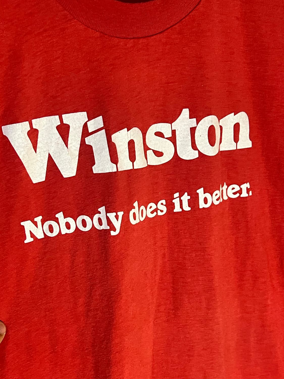 80’s Winston Cigarette Promo Shirt  상품이미지3