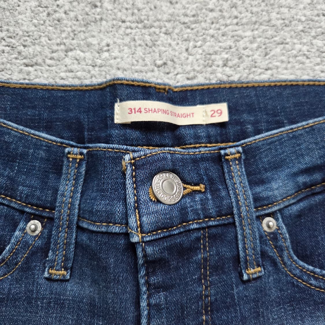 Levi's 리바이스 314 데님팬츠 청바지 27-28 상품이미지3