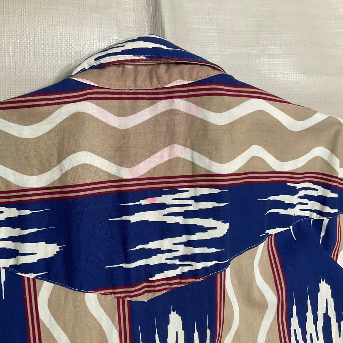 빈티지 웨스턴 패턴셔츠 상품이미지6