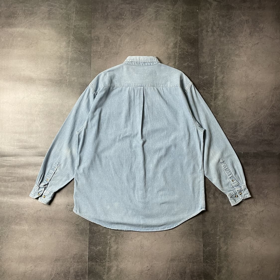 PORT AUTHORITY 빈티지 데님 코튼 셔츠 A00535 상품이미지8