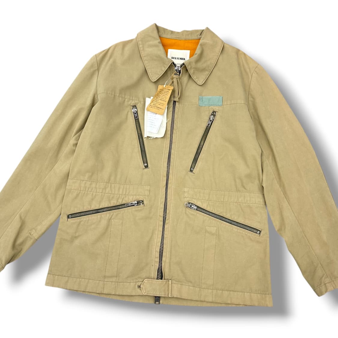Back number 백넘버 멀티지퍼 코튼자켓 워크자켓 상품이미지3
