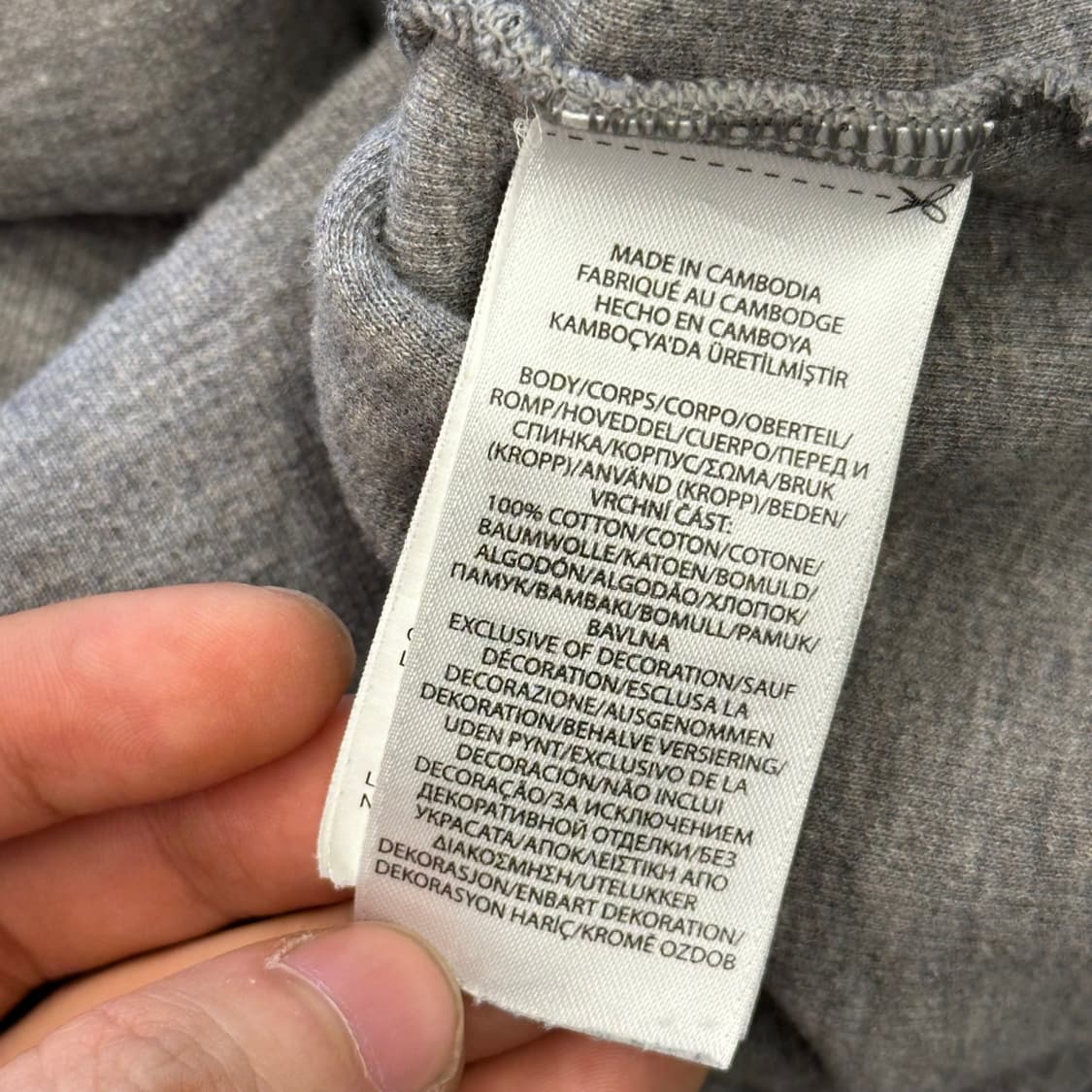 L 폴로랄프로렌 그레이 반집업 니트  상품이미지6