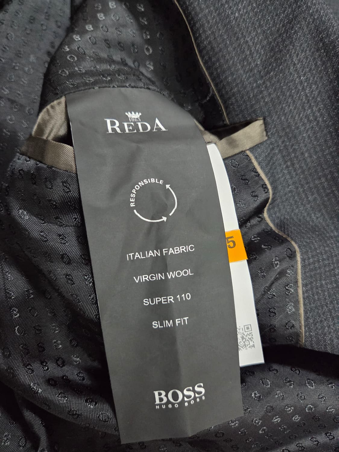 Hugo BOSS 남성 정장 셋업 uk46 상품이미지4