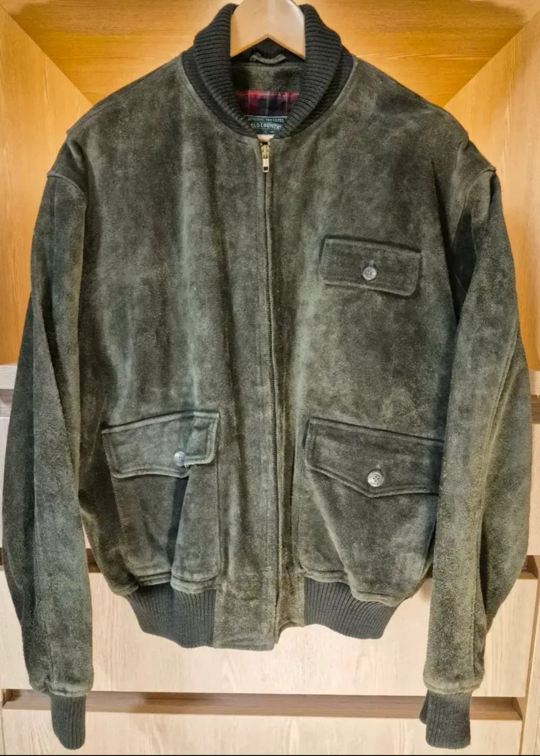 90s
'POLO COUNTRY'
Suede Bomber Jacket 상품이미지1