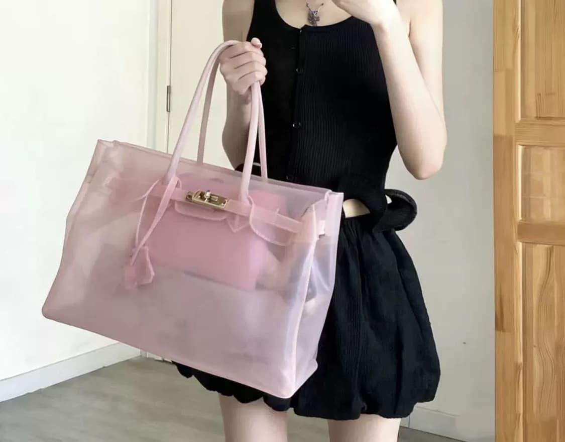 최저가🎀 키키 젤리 버킨백 y2k 퍼킨백 상품이미지6