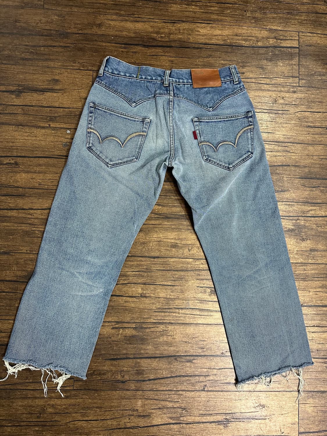 EDWIN 503S 일본판 32x32 연청 청바지 32사이즈 상품이미지4