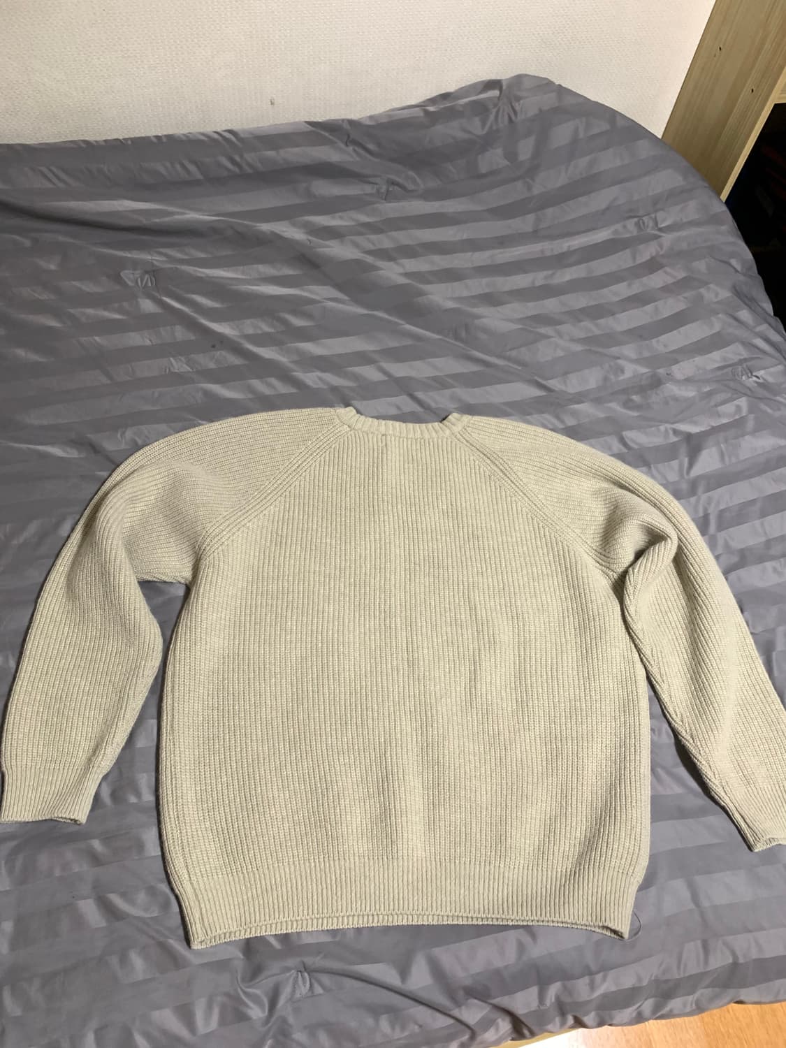 셔터 울 청키니트 상품이미지3