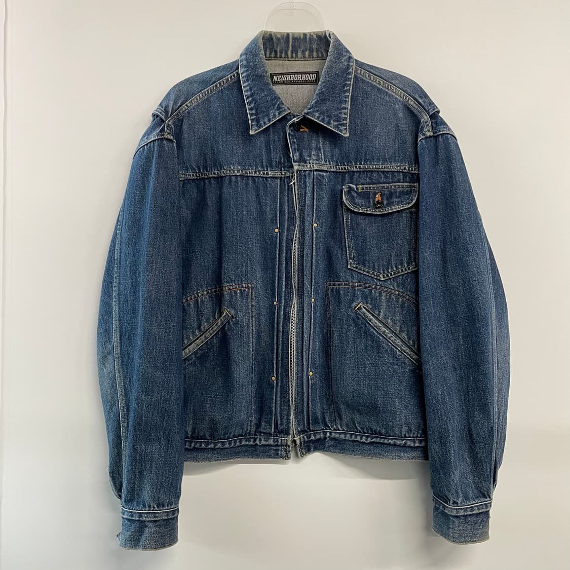 네이버후드 타입2 셀비지 데님자켓 상품이미지1