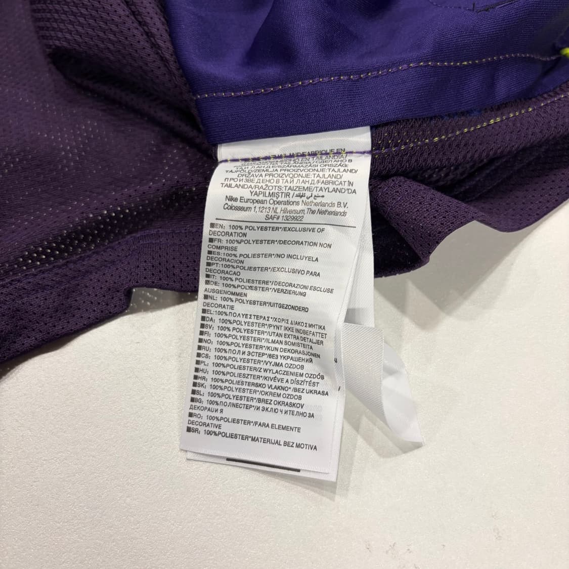 [XL] 나이키 14-15 맨시티 반팔 져지 퍼플 에티하드 B770 상품이미지7