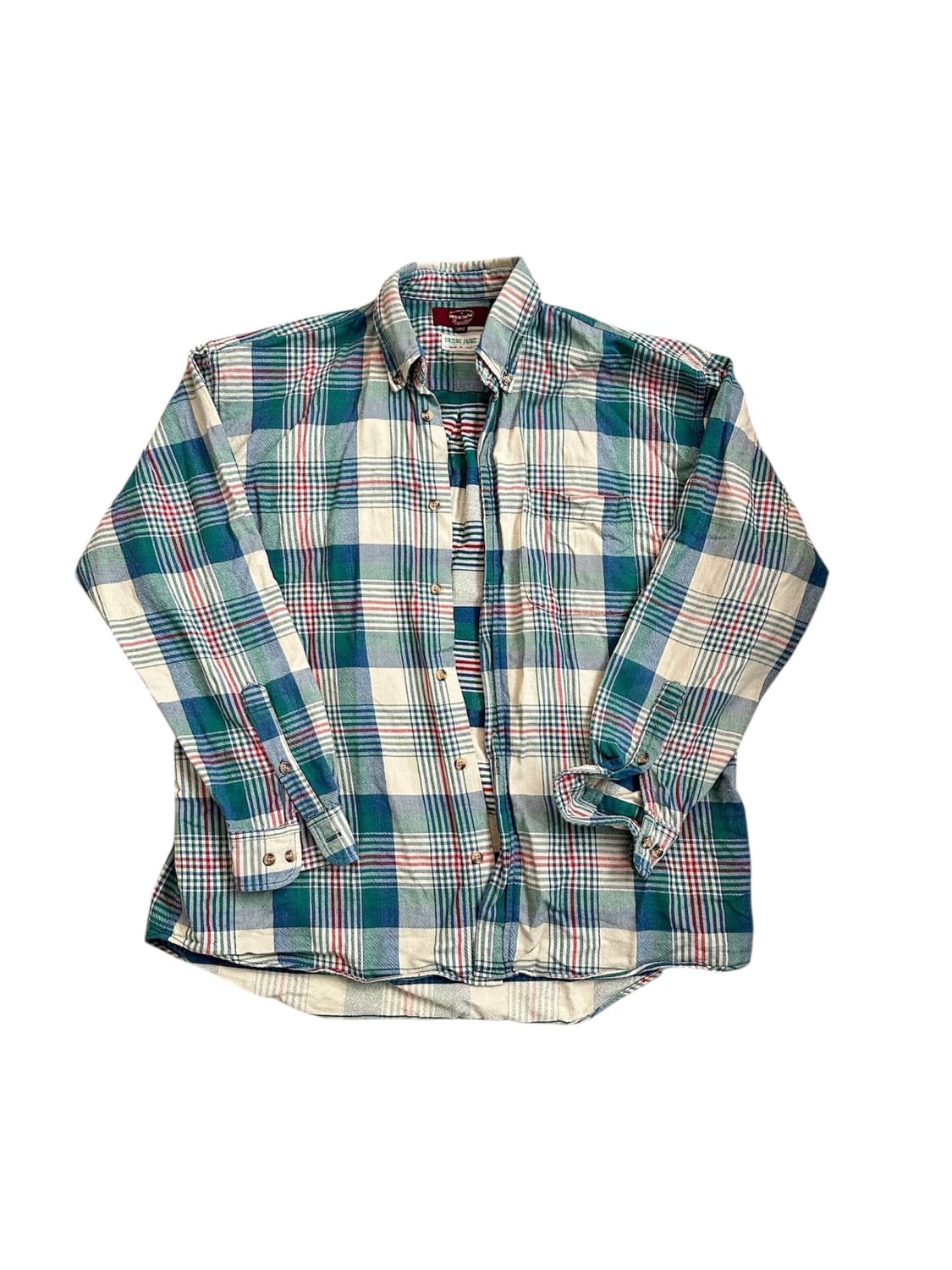 미츠미네 이탈리아 메이드 플란넬 셔츠 상품이미지1