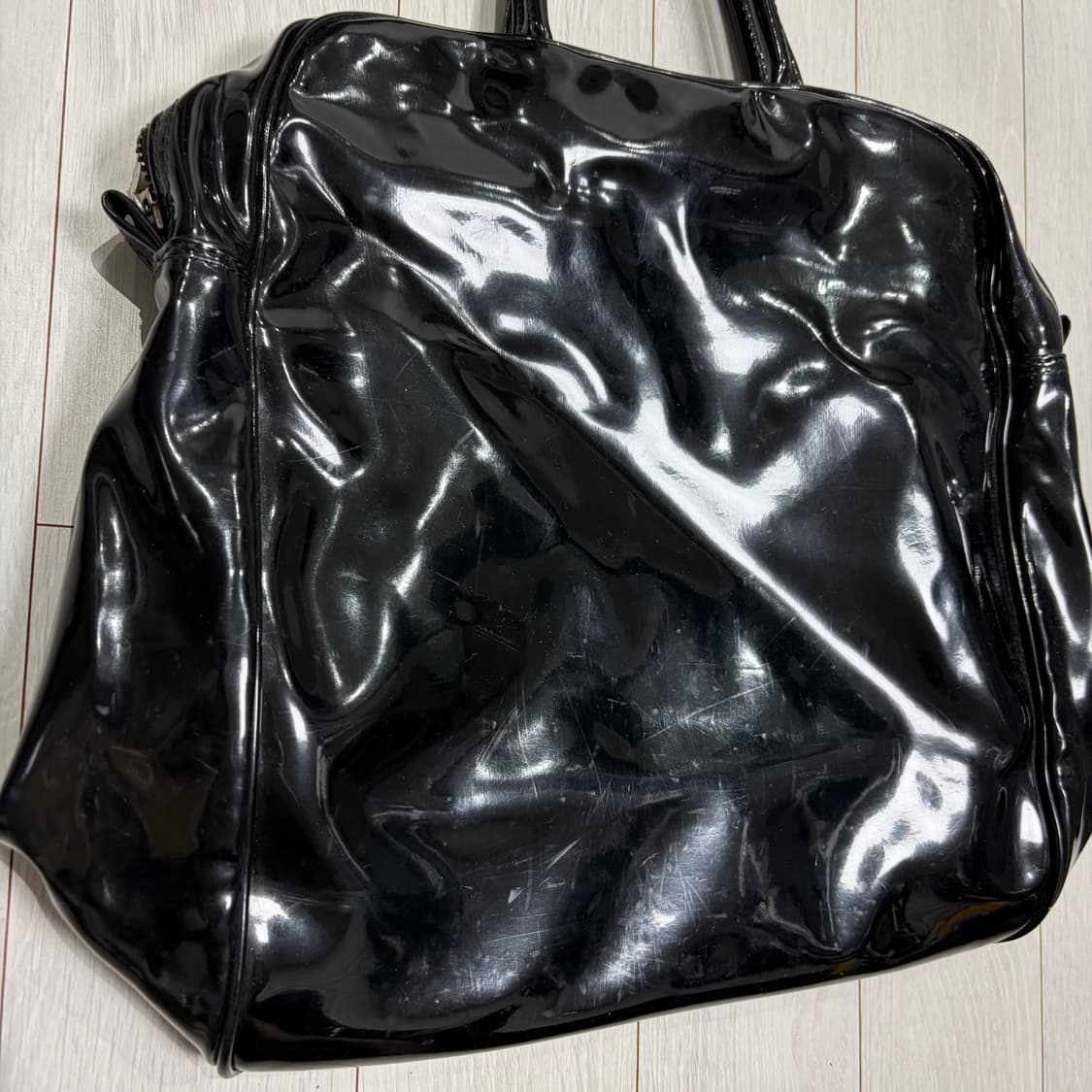 꼼데가르송 애나멜 토트백 상품이미지8