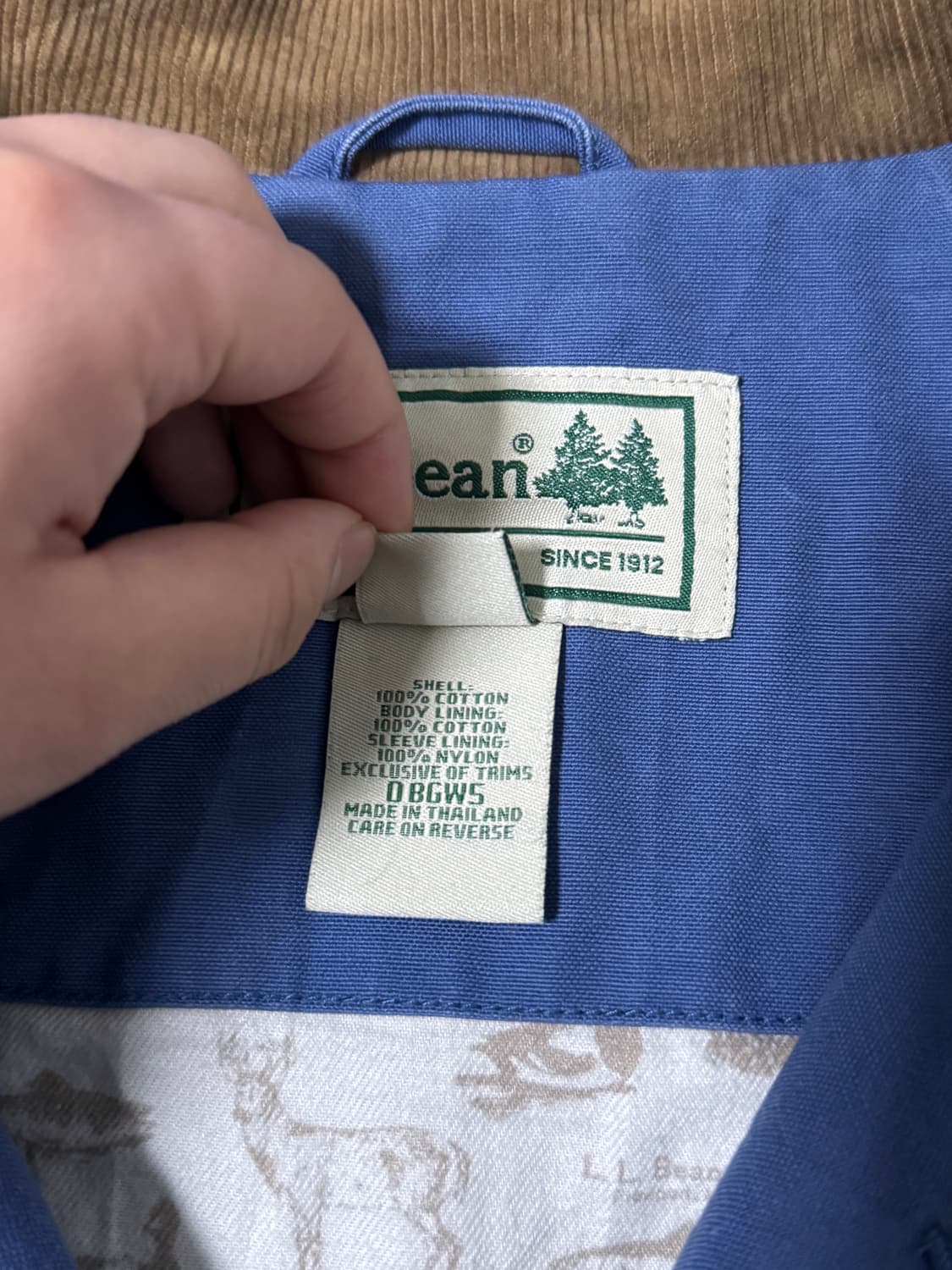 엘엘빈 초어 자켓 헌팅 자켓 아웃도어 상품이미지8