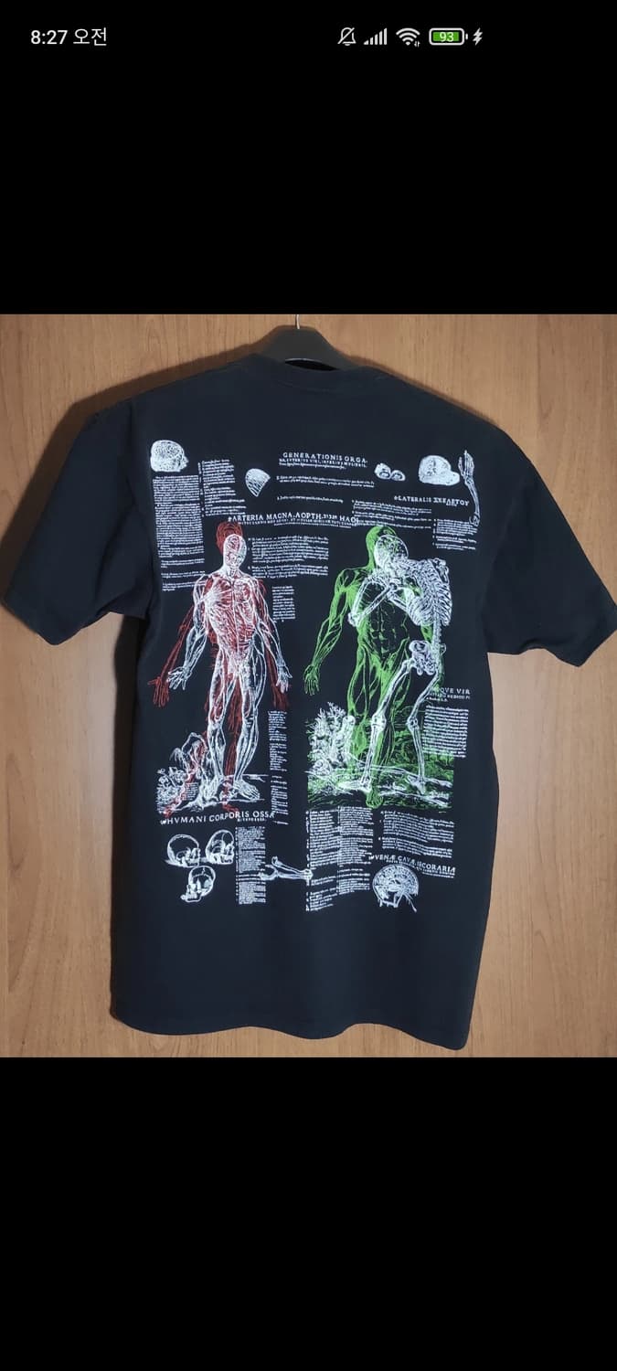 80s~90s anatomy 티셔츠 상품이미지4