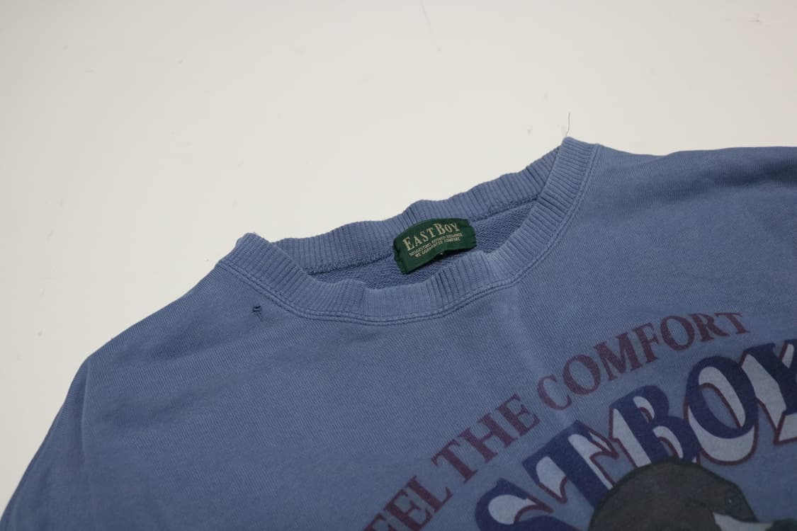 이스트보이 썬페이딩 데미지 스웻셔츠 상품이미지4