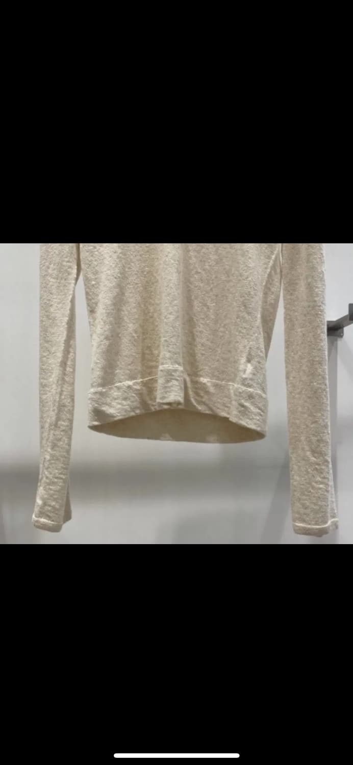  블러썸에이치컴퍼니 베르 홀가먼트 유넥 니트 아/베/검 상품이미지4