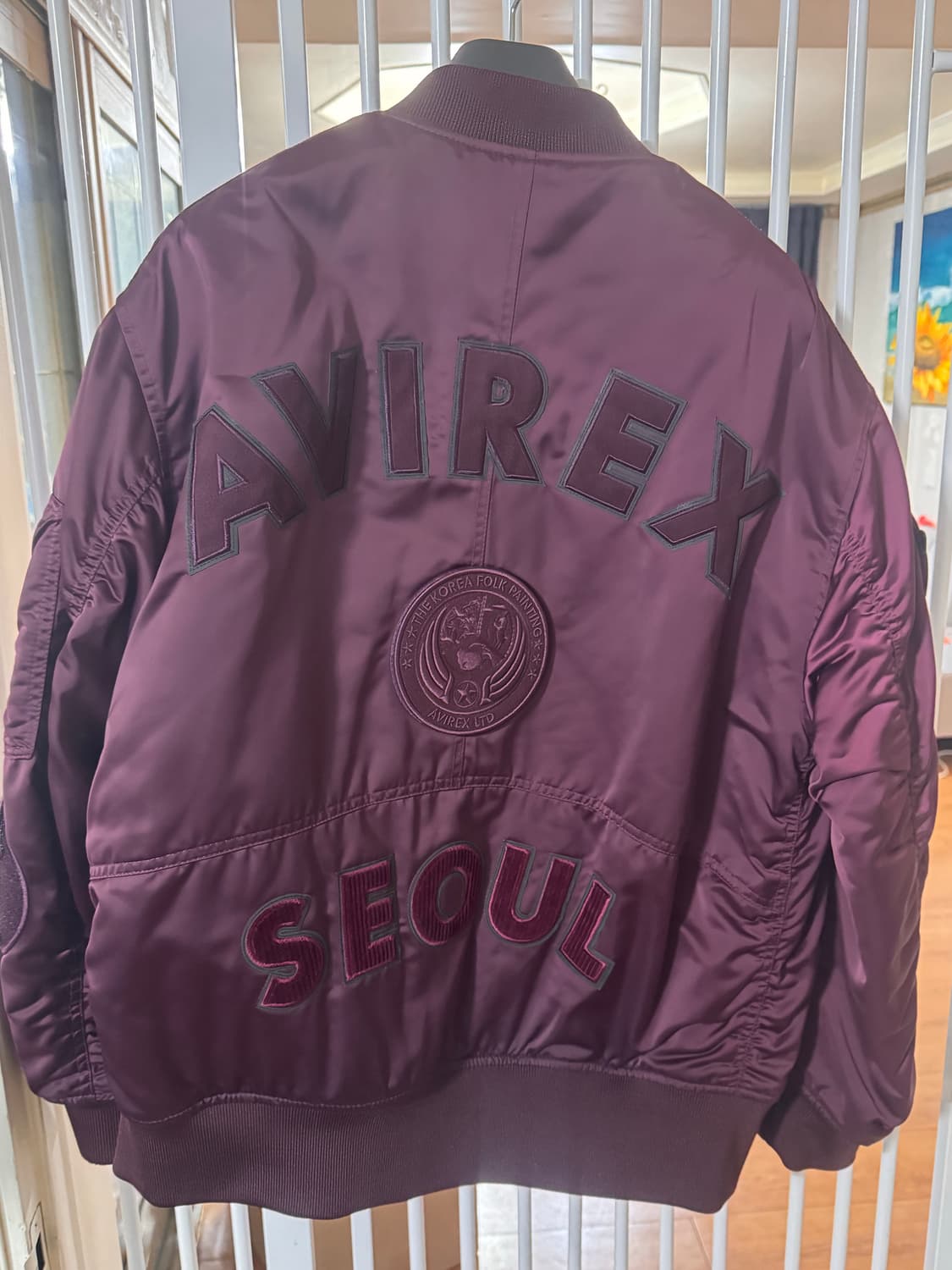 아비렉스x커스텀멜로우 ma-1  상품이미지2