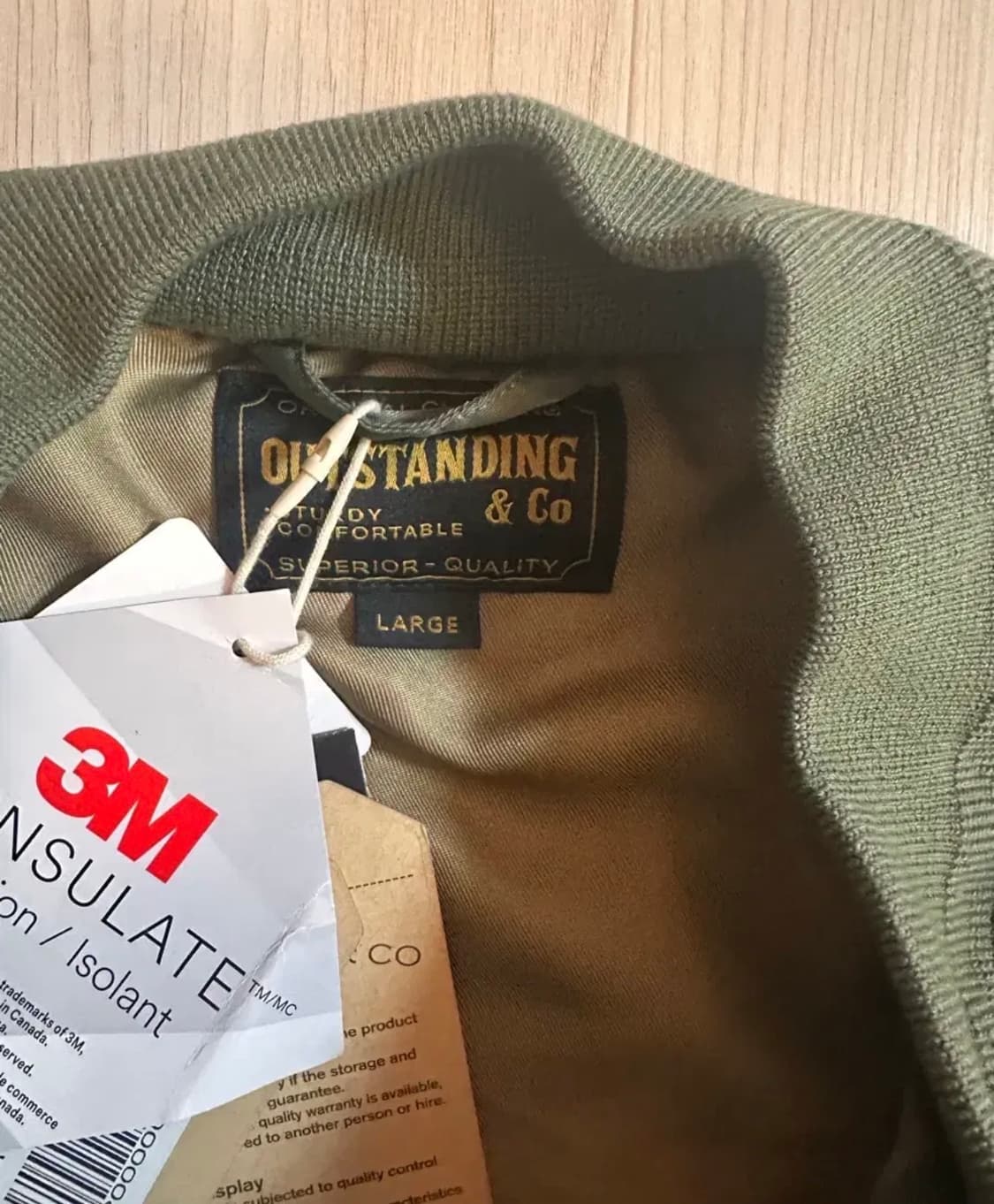 아웃스탠딩 MA-1 항공점퍼 (L) 새제품 상품이미지6