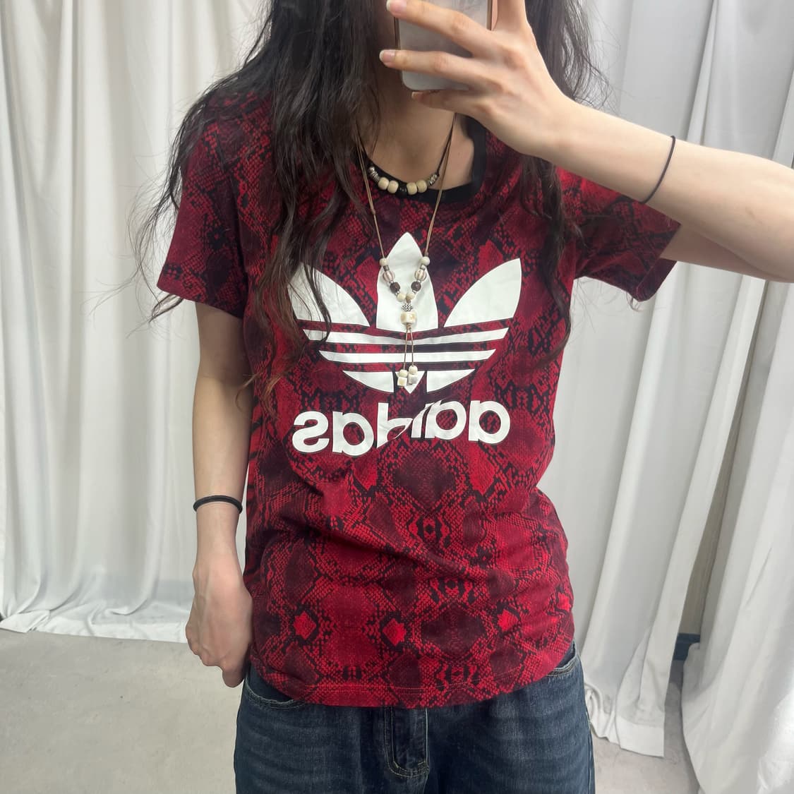 Adidas trefoil paeton printing T-shirts 상품이미지2