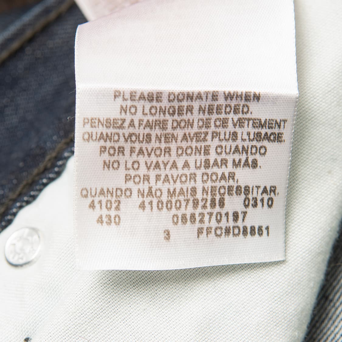 [30] 리바이스 527 부츠컷 데님팬츠 05527-0197 다크 인디고 상품이미지9